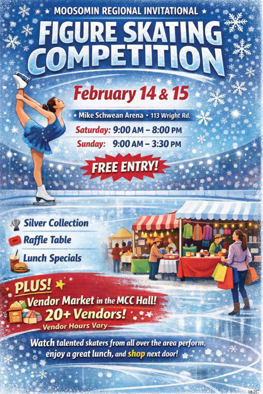 Moosomin Skating Club competition